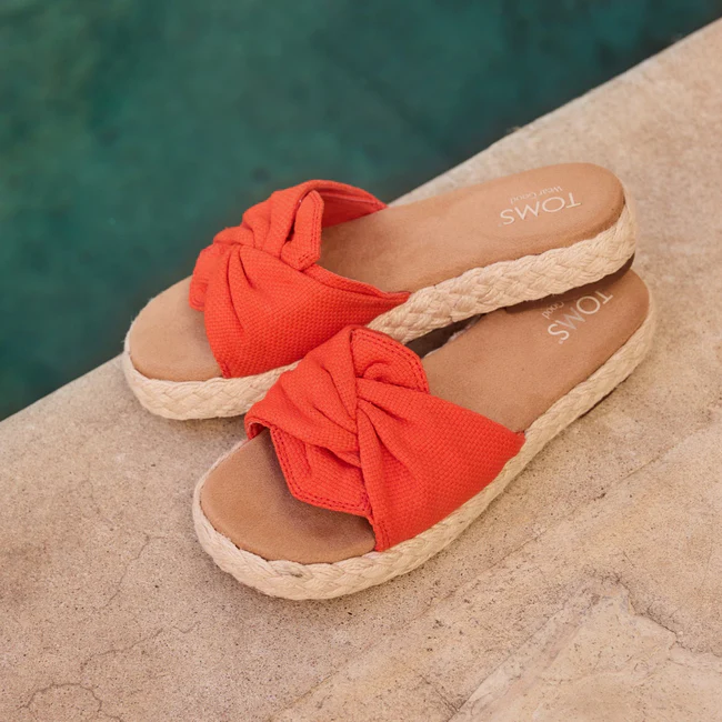 Abby Slide Flatform Espadrille Sandal - Image 3